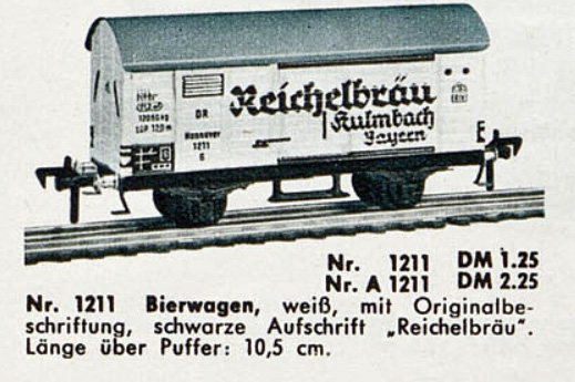 Fleischmann A1211 (aus Katalog 1956)